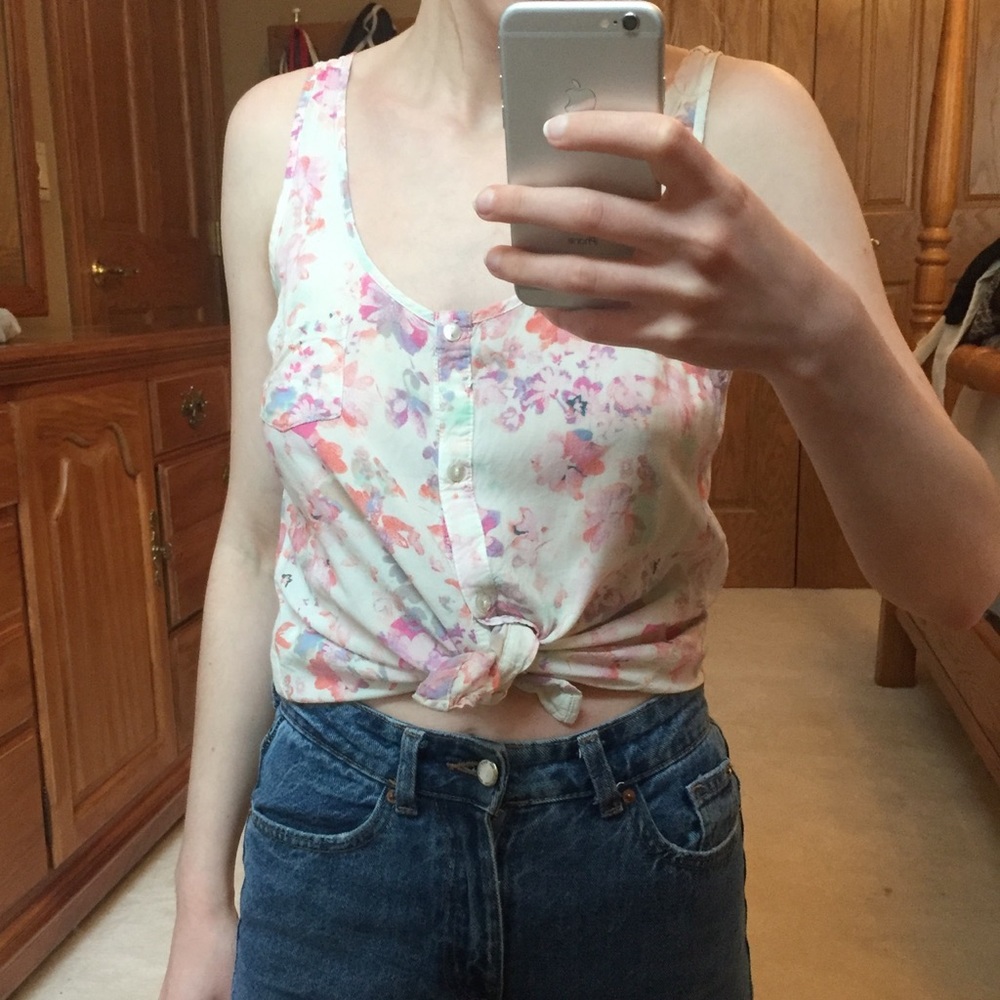 Floral Tank Top